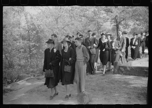 At a funeral of a member of an old Greene County family, the Boswells, Georgia