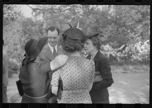 At a funeral of a member of an old Greene County family, the Boswells, Georgia