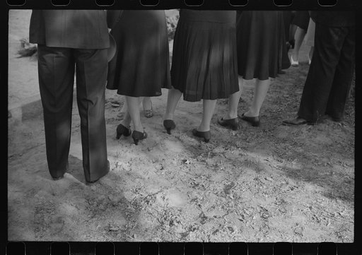 Untitled photo, possibly related to: At a funeral of a member of an old Greene County family, the Boswells, Georgia