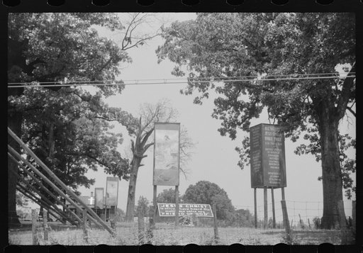 A religious arbor in Eutaw, Alabama