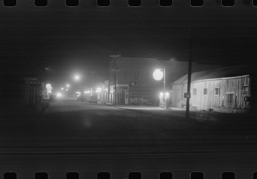 Childersburg, Alabama at night
