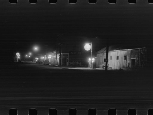 Untitled photo, possibly related to: Workmen from a nearby powder plant at the post office in Childersburg, Alabama