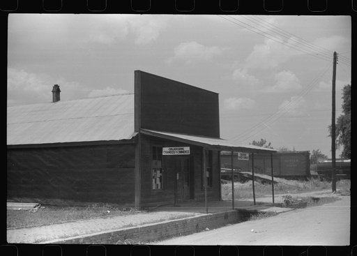 Untitled photo, possibly related to: The chamber of commerce and town hall in Childersburg, Alabama