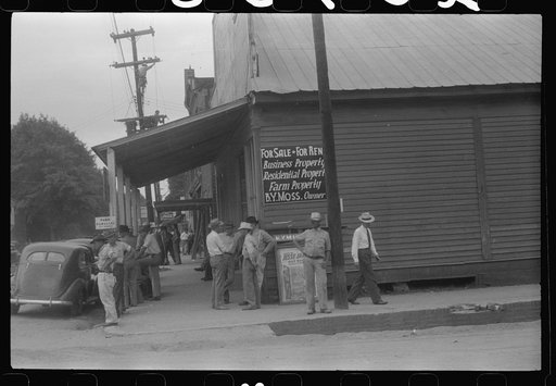 Untitled photo, possibly related to: Along the main street of Childersburg, Alabama