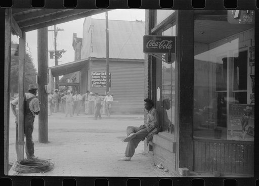 Untitled photo, possibly related to: Along the main street of Childersburg, Alabama