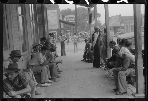Untitled photo, possibly related to: Along the main street of Childersburg, Alabama