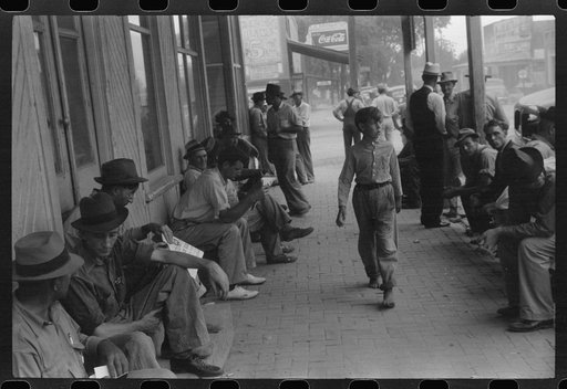 Untitled photo, possibly related to: Along the main street of Childersburg, Alabama