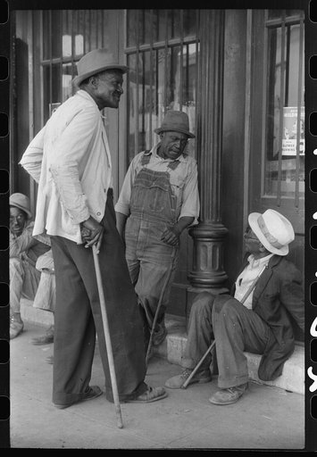 Untitled photo, possibly related to: Street scene in Greensboro, Alabama