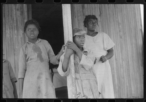 Part of a Negro tenant family, on a farm near Greensboro, Alabama