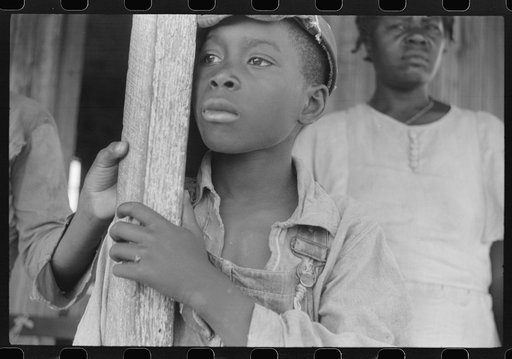 Untitled photo, possibly related to: Son of Negro tenant farmer on a farm near Greensboro, Alabama