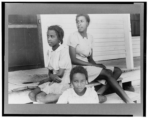 Some of the children of Mr. Buck Grant, Negro preacher near Woodville, Greene County, Georgia