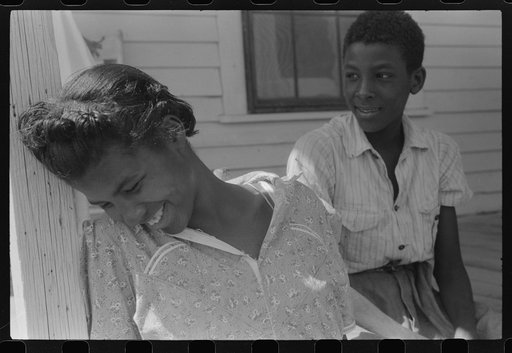 Untitled photo, possibly related to: Daughter of Mr. Buck Grant, Negro preacher near Woodville, Greene County, Georgia