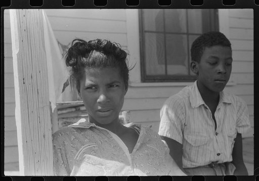 Untitled photo, possibly related to: Daughter of Mr. Buck Grant, Negro preacher near Woodville, Greene County, Georgia