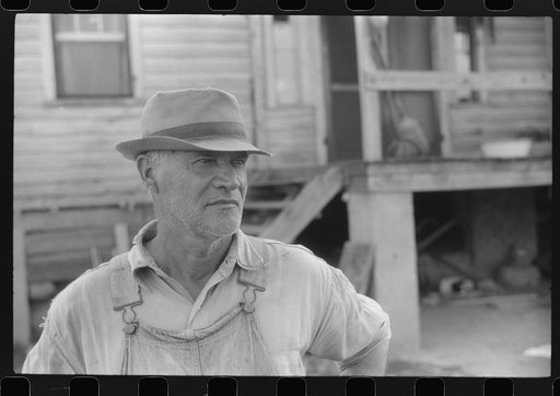 Untitled photo, possibly related to: Mr. E.A. Marcus, FSA (Farm Security Administration) borrower in Woodville, Greene County, Georgia