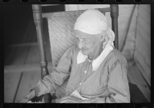 Untitled photo, possibly related to: Ex-slave mulatto woman in northern Greene County, Georgia