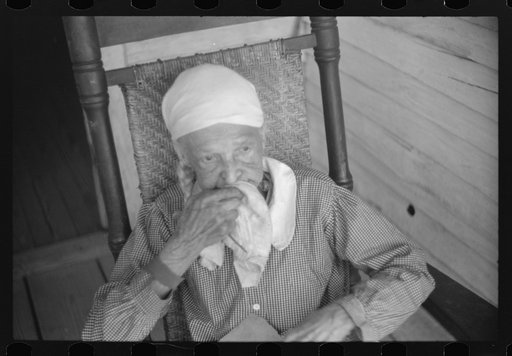 Untitled photo, possibly related to: Ex-slave mulatto woman in northern Greene County, Georgia