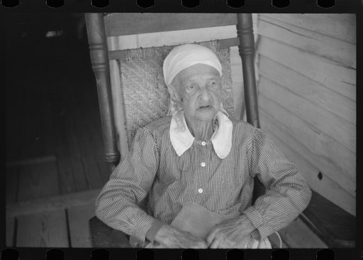 Untitled photo, possibly related to: Ex-slave mulatto woman in northern Greene County, Georgia