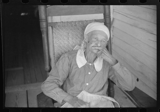 Untitled photo, possibly related to: Ex-slave mulatto woman in northern Greene County, Georgia