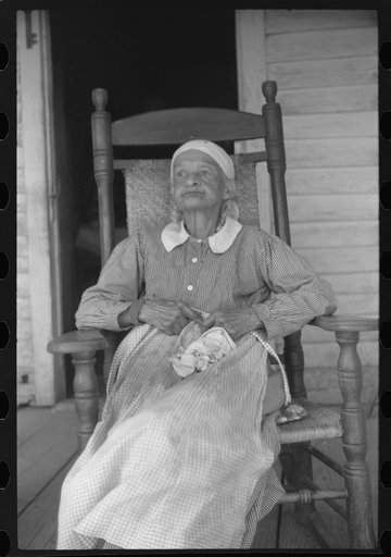 Untitled photo, possibly related to: Ex-slave mulatto woman in northern Greene County, Georgia