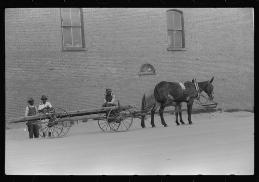Untitled photo, possibly related to: Street scene, Woodville, Greene County, Georgia