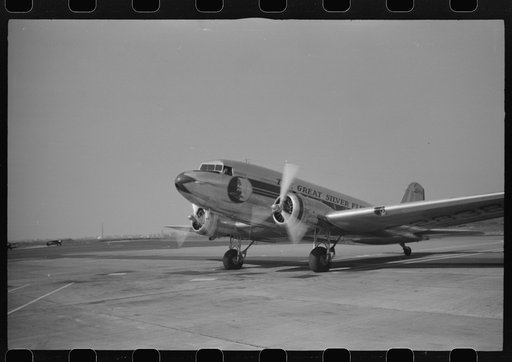Washington, D.C. A plane arriving at municipal airport