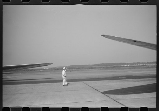 On the field of the municipal airport in Washington, D.C