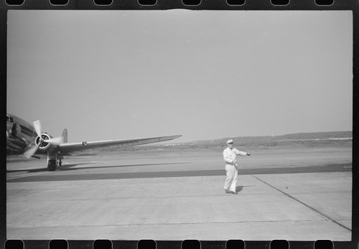 Washington, D.C. A plane arriving at the municipal airport
