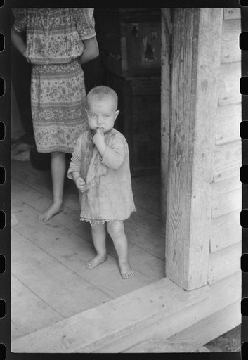 Youngest child of William Corneal, farmer who must move out of the area being taken over by the army for maneuver grounds in Caroline County, Virginia