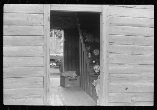Untitled photo, possibly related to: The family of Russell Tombs moving out of their home which is being taken over by the army in Caroline County, Virginia