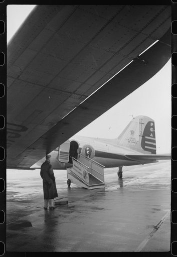 Untitled photo, possibly related to: A plane on the field of the municipal airport in Washington, D.C.