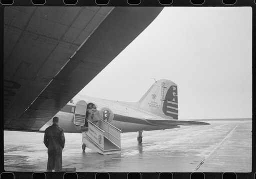 Untitled photo, possibly related to: A plane on the field of the municipal airport in Washington, D.C.
