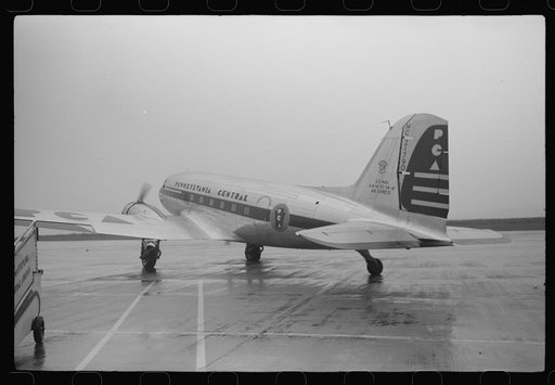 Untitled photo, possibly related to: A plane on the field of the municipal airport in Washington, D.C.