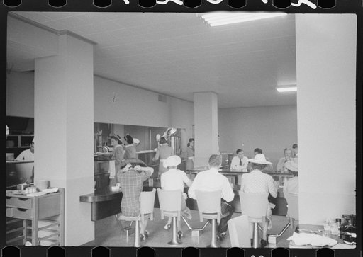 Untitled photo, possibly related to: In the cafe at the municipal airport in Washington, D.C.