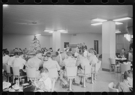 Untitled photo, possibly related to: In the cafe at the municipal airport in Washington, D.C.