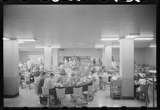 Untitled photo, possibly related to: In the cafe at the municipal airport in Washington, D.C.