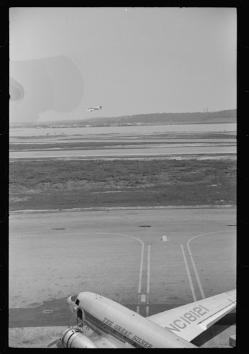 Untitled photo, possibly related to: Planes on the field at the municipal airport in Washington, D.C.