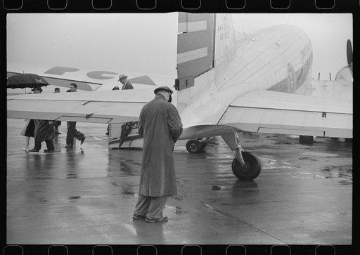Untitled photo, possibly related to: On a rainy day on the field of the municipal airport in Washington, D.C.