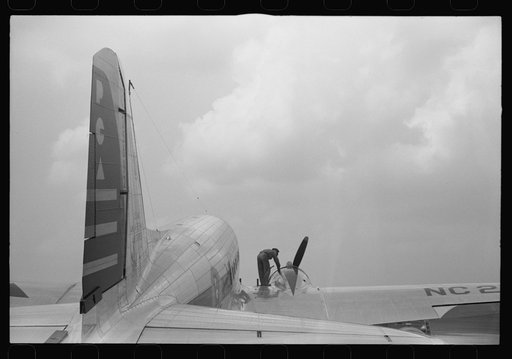 Untitled photo, possibly related to: Planes on the field at the municipal airport in Washington, D.C.
