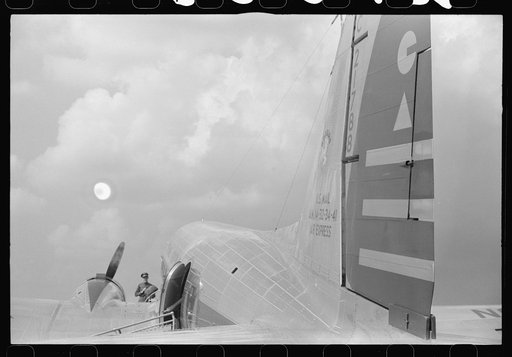 Untitled photo, possibly related to: Planes on the field at the municipal airport in Washington, D.C.