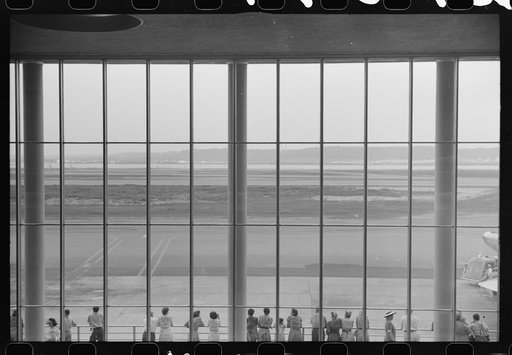 Untitled photo, possibly related to: In the main waiting room of the municipal airport in Washington, D.C.