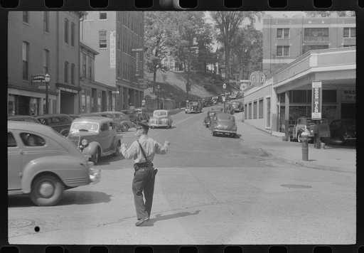 Untitled photo, possibly related to: Traffic cop in Brattleboro, Vermont