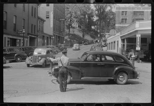 Untitled photo, possibly related to: Traffic cop in Brattleboro, Vermont