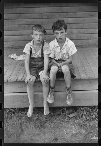 Children of Albert Lynch, FSA (Farm Security Administration) client, Dummerston, Vermont