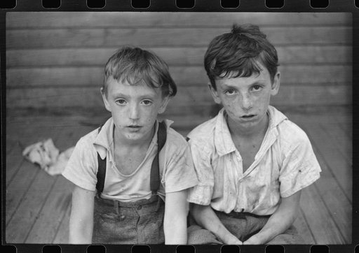 Untitled photo, possibly related to: Children of Albert Lynch, FSA (Farm Security Administration) client, Dummerston, Vermont