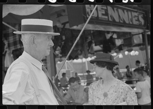 Untitled photo, possibly related to: At a small carnival just outside Bellows Falls, Vermont