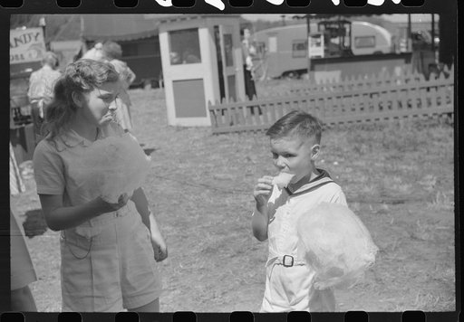 Untitled photo, possibly related to: At a small American Legion carnival near Bellows Falls, Vermont