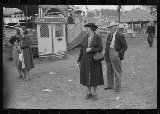 Untitled photo, possibly related to: At a "rodeo" show at the fair in Rutland, Vermont
