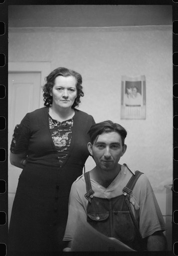 Mr. and Mrs. William Gaynor, FSA (Farm Security Administration) dairy farmers, near Fairfield, Vermont
