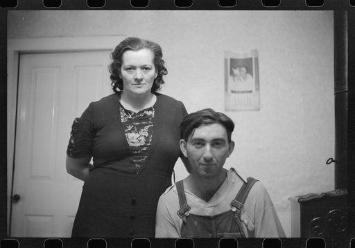 Untitled photo, possibly related to: Mr. and Mrs. William Gaynor, FSA (Farm Security Administration) dairy farmers, near Fairfield, Vermont