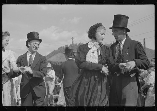 Old fashioned dances at the "World's Fair" in Tunbridge, Vermont